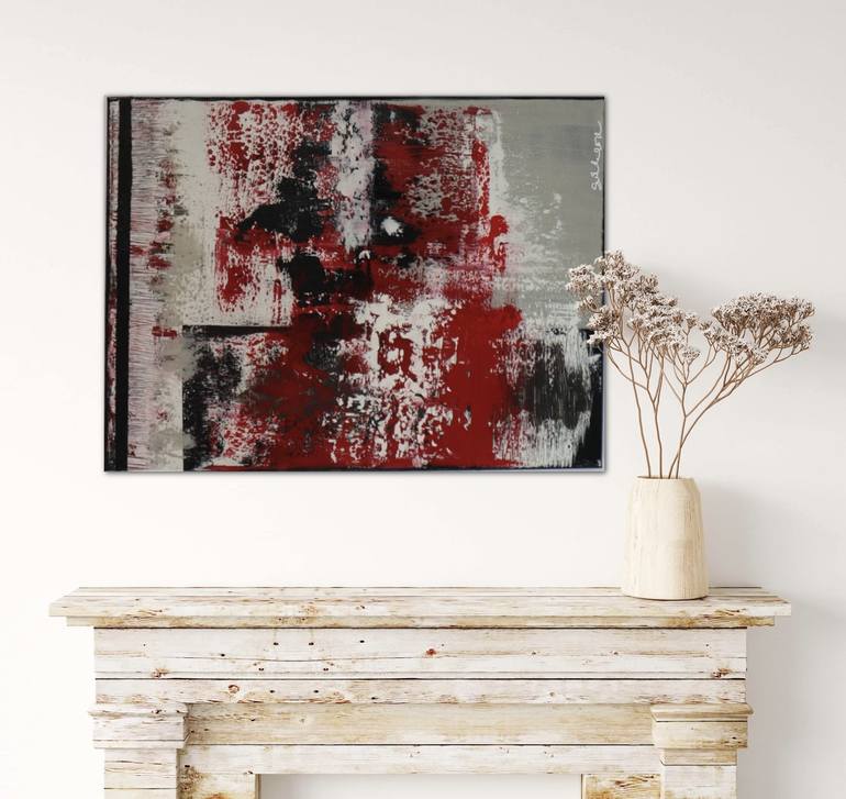 Original Abstract Painting by Shelley White