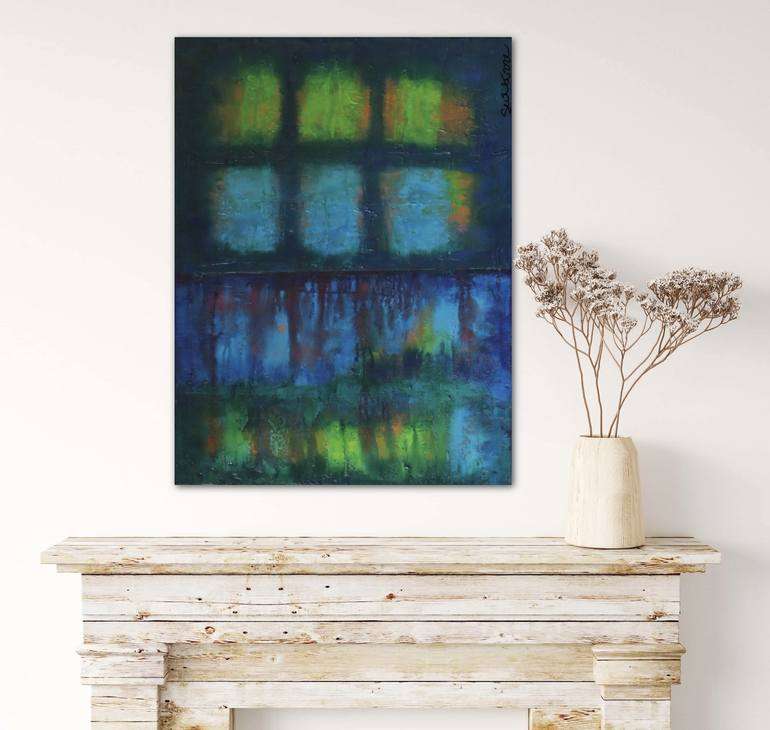 Original Contemporary Abstract Painting by Shelley White