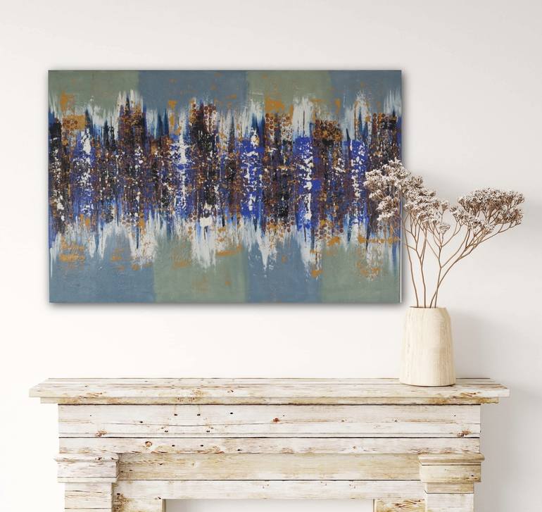 Original Modern Abstract Painting by Shelley White