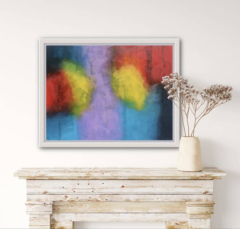 Original Abstract Painting by Shelley White