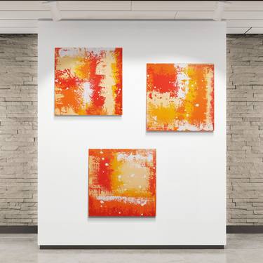 Original Art Deco Abstract Paintings by Shelley White