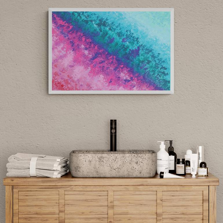 Original Abstract Painting by Shelley White