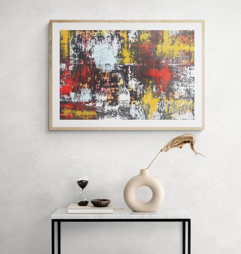 Original Abstract Painting by Shelley White