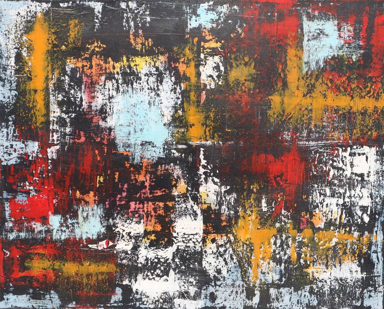 Original Abstract Painting by Shelley White