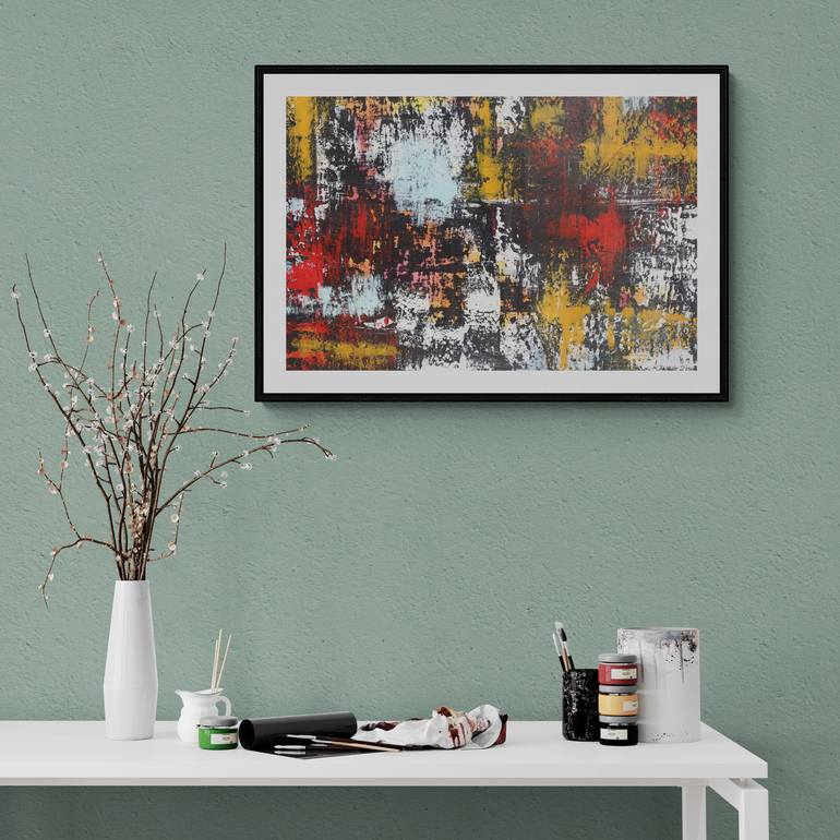 Original Abstract Painting by Shelley White