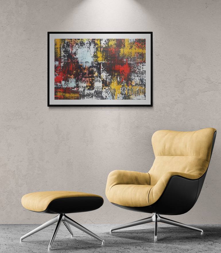 Original Abstract Painting by Shelley White