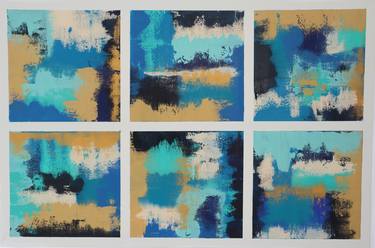 Original Abstract Paintings by Shelley White