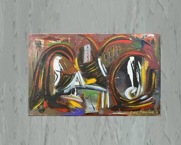 Original Abstract Paintings by Dom Paulone