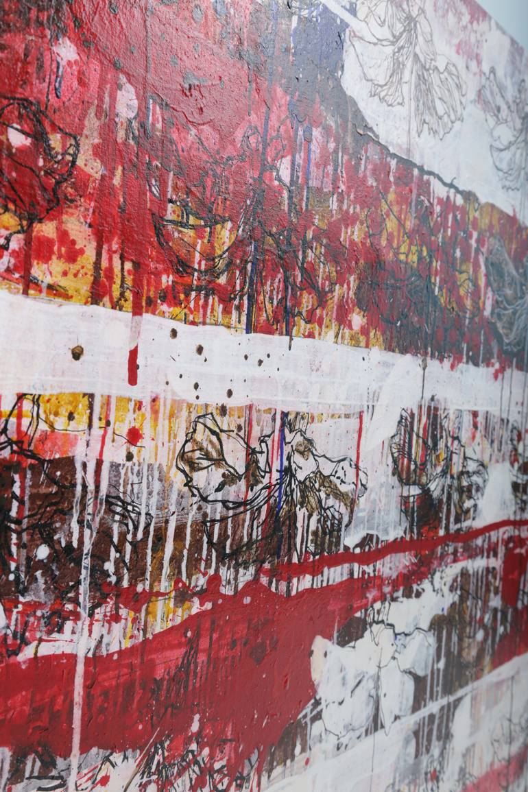 Original Contemporary Abstract Painting by Mohd Hairi Yaakub