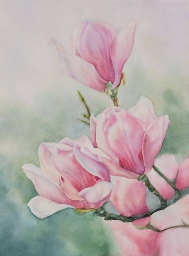 Original Floral Paintings by Kateryna Nazarenko