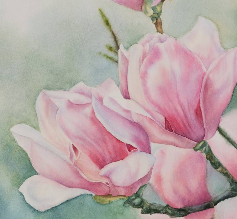 Original Floral Painting by Kateryna Nazarenko