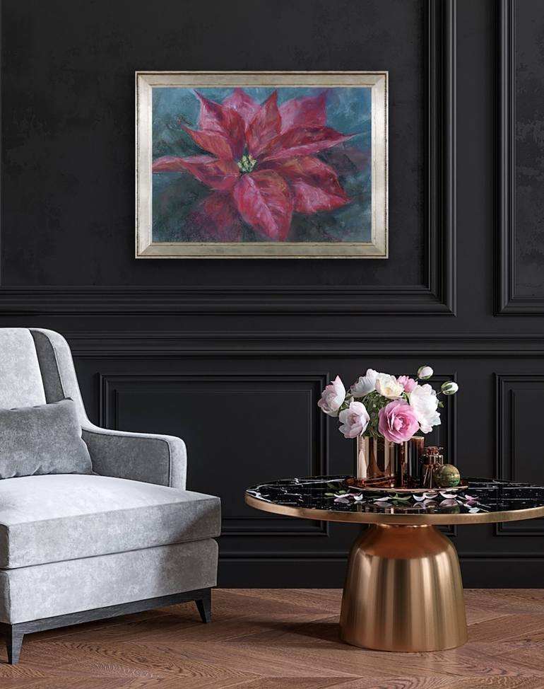 Original Contemporary Floral Painting by Kateryna Nazarenko