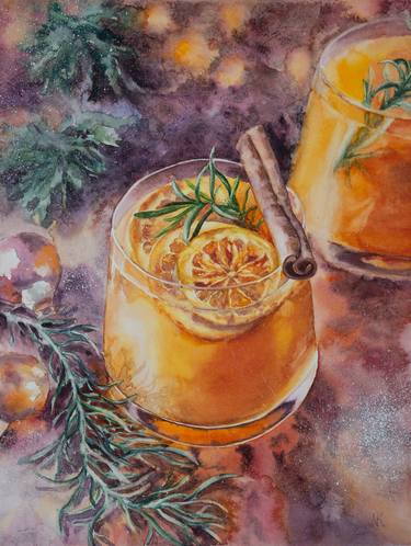 Original Food & Drink Paintings by Kateryna Nazarenko