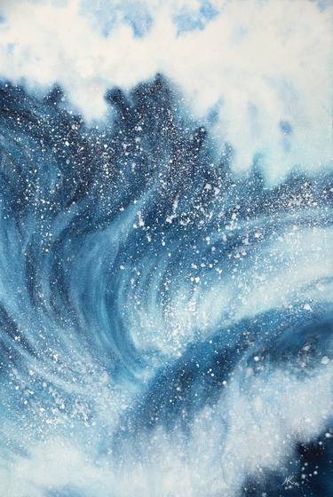 Print of Water Paintings by Kateryna Nazarenko
