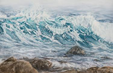 Original Expressionism Seascape Paintings by Kateryna Nazarenko