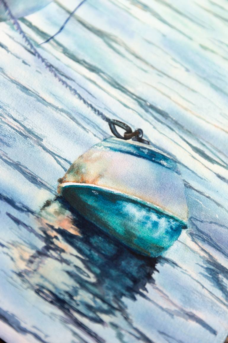 Original Contemporary Seascape Painting by Kateryna Nazarenko