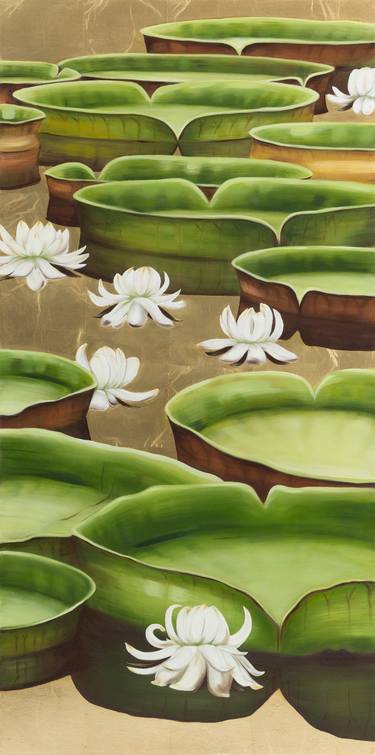 Original Realism Botanic Paintings by Gillian Lahav