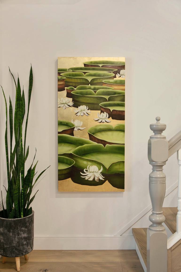 Original Contemporary Botanic Painting by Gillian Lahav