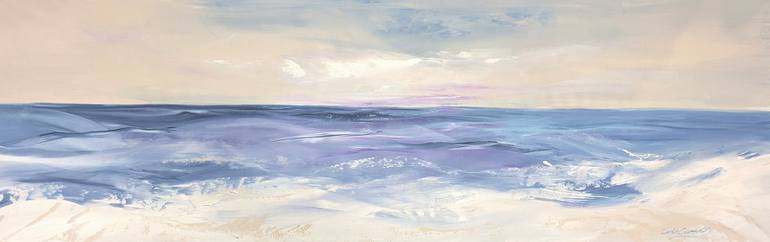 Original Impressionism Seascape Painting by Carla Cassidy