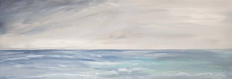 Original Impressionism Seascape Painting by Carla Cassidy