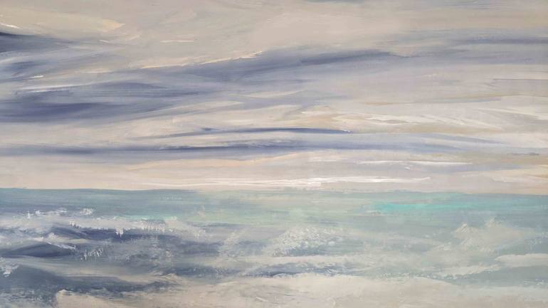 Original Impressionism Seascape Painting by Carla Cassidy