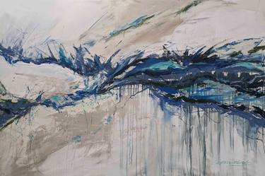 Original Abstract Seascape Paintings by Carla Cassidy