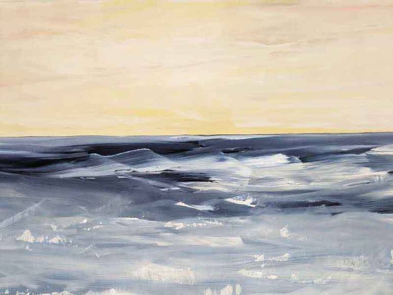 Original Impressionism Seascape Painting by Carla Cassidy