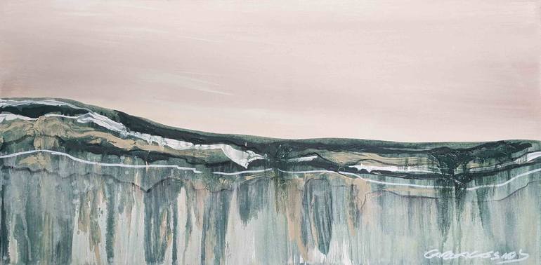 Original Abstract Expressionism Landscape Painting by Carla Cassidy
