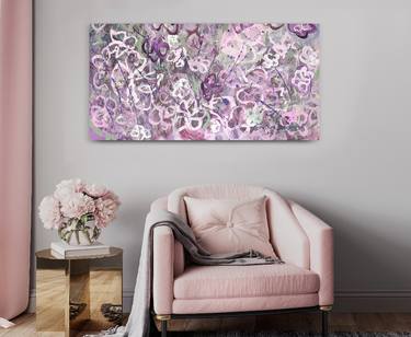 Original Abstract Floral Paintings by Carla Cassidy