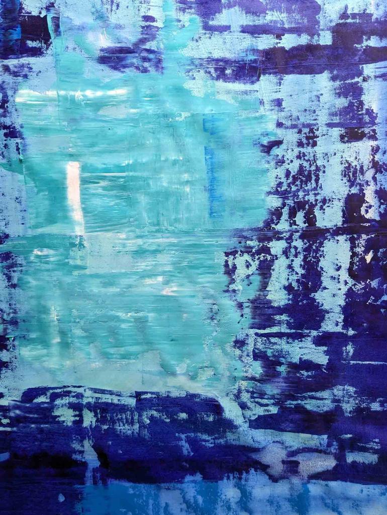 Original Abstract Expressionism Abstract Painting by Carla Cassidy