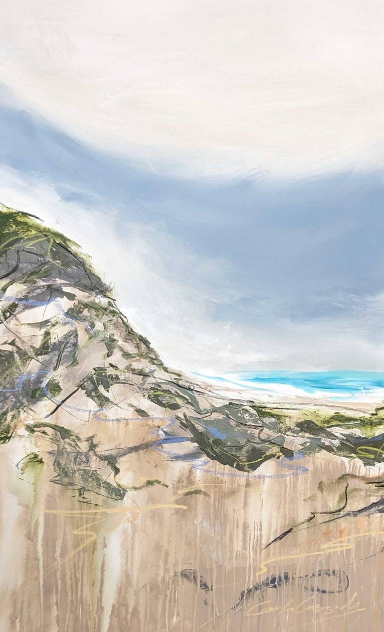 Original Impressionism Seascape Painting by Carla Cassidy