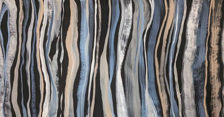 Original Abstract Expressionism Abstract Painting by Carla Cassidy