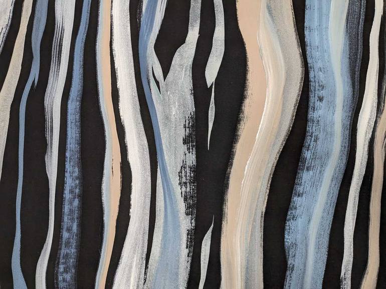 Original Abstract Expressionism Abstract Painting by Carla Cassidy