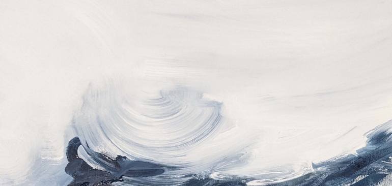 Original Abstract Expressionism Beach Painting by Carla Cassidy