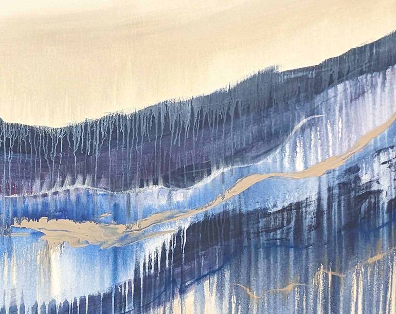 Original Abstract Expressionism Landscape Painting by Carla Cassidy