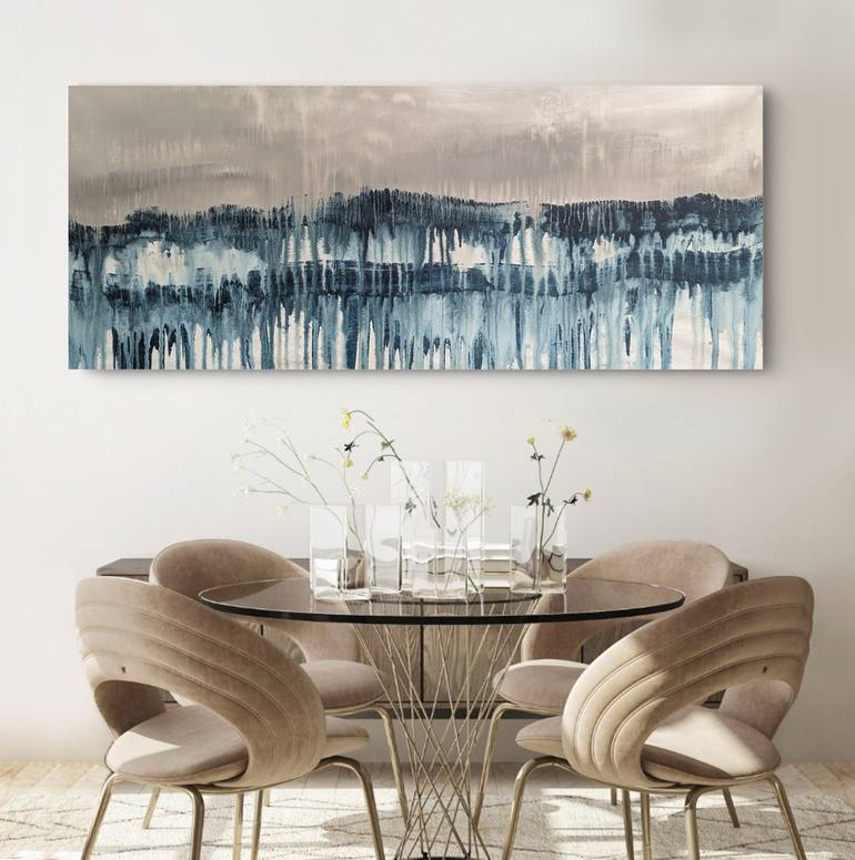 Original Abstract Expressionism Abstract Painting by Carla Cassidy