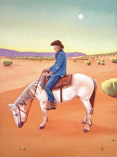 Original Horse Paintings by Desert Moonrise