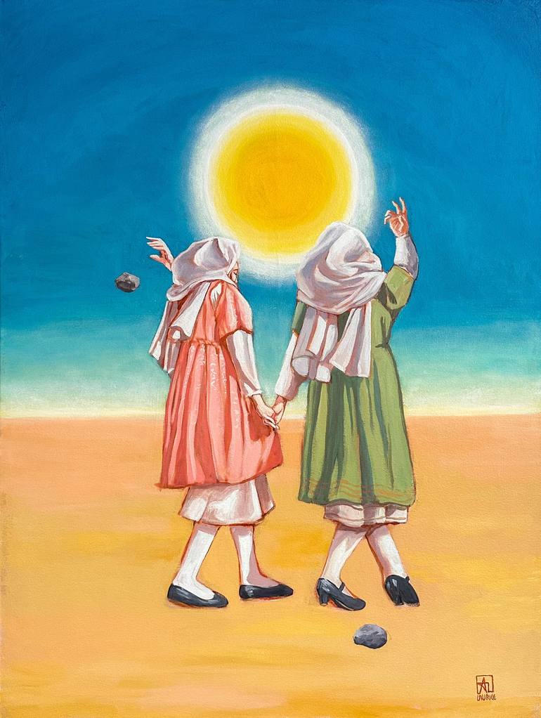 Original Classicism Classical Mythology Paintings by Amelie Laurice