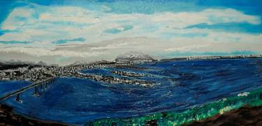 Original Expressionism Seascape Paintings by Vitor Milhorato da Silva