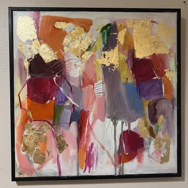 Original Abstract Expressionism Abstract Paintings by jakia monique