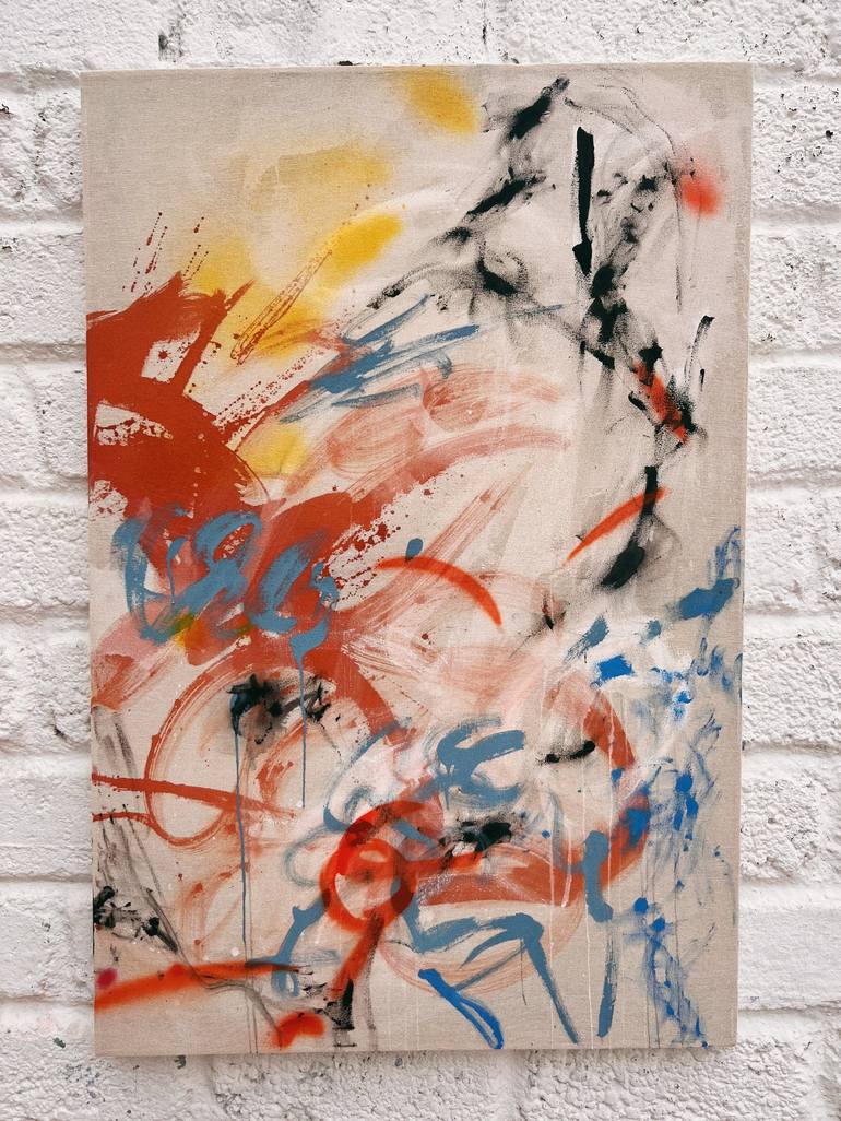 Original Contemporary Abstract Painting by Rosario Ceja