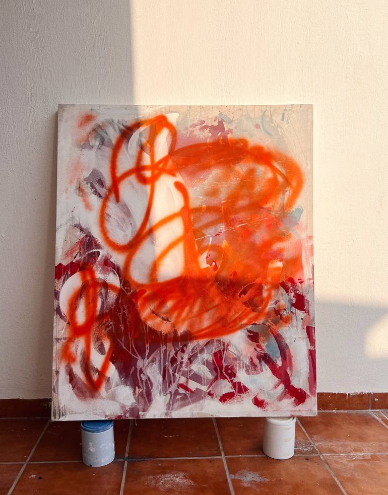 Original Abstract Painting by Rosario Ceja