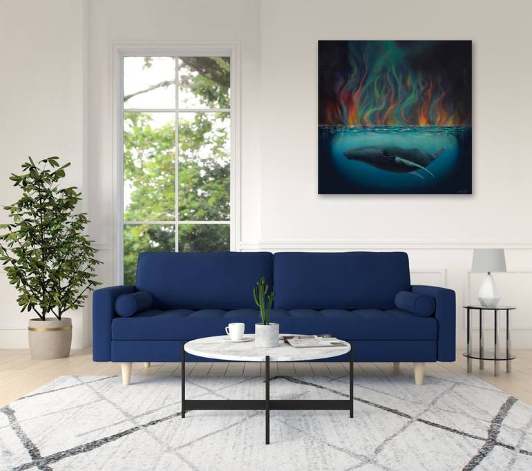 Original Contemporary Nature Painting by Andrea Marriette