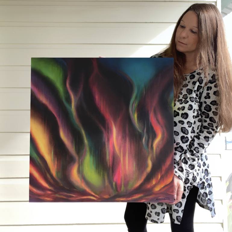 Original Contemporary Abstract Painting by Andrea Marriette