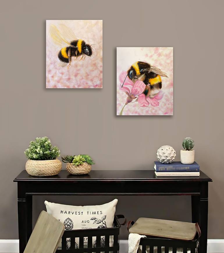 Original Contemporary Animal Painting by Andrea Marriette