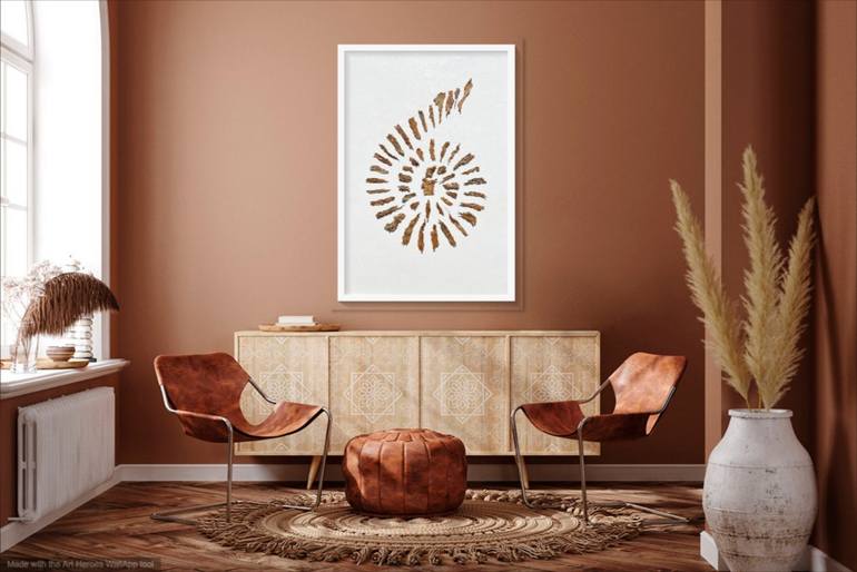Original Minimalism Abstract Collage by Soichu Art