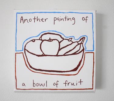 Another painting of a bowl of fruit #2 thumb