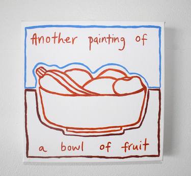 Another painting of a bowl of fruit #3 thumb