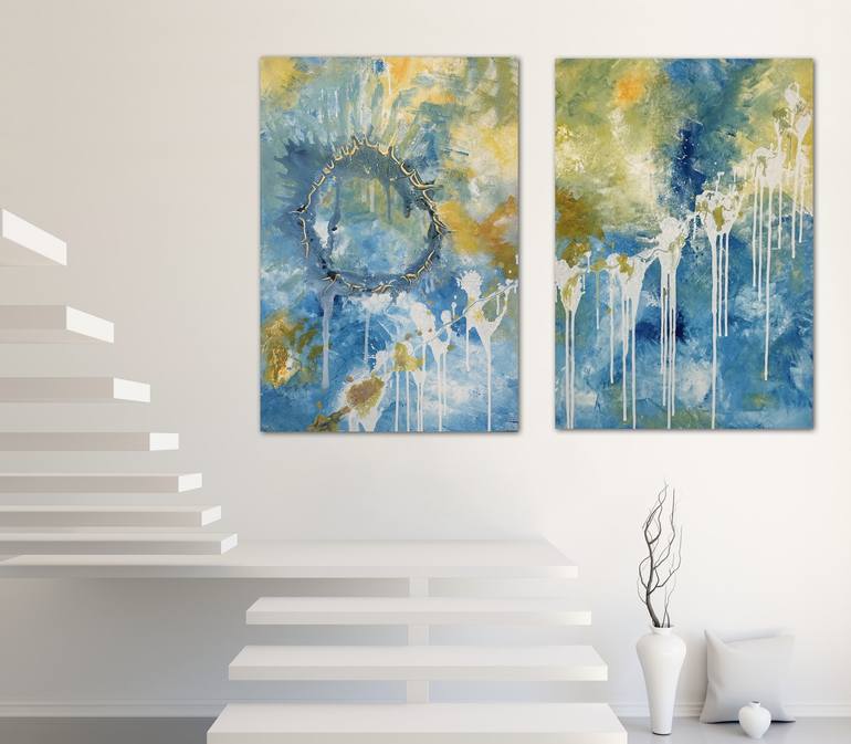 Original Abstract Painting by KIRA UA