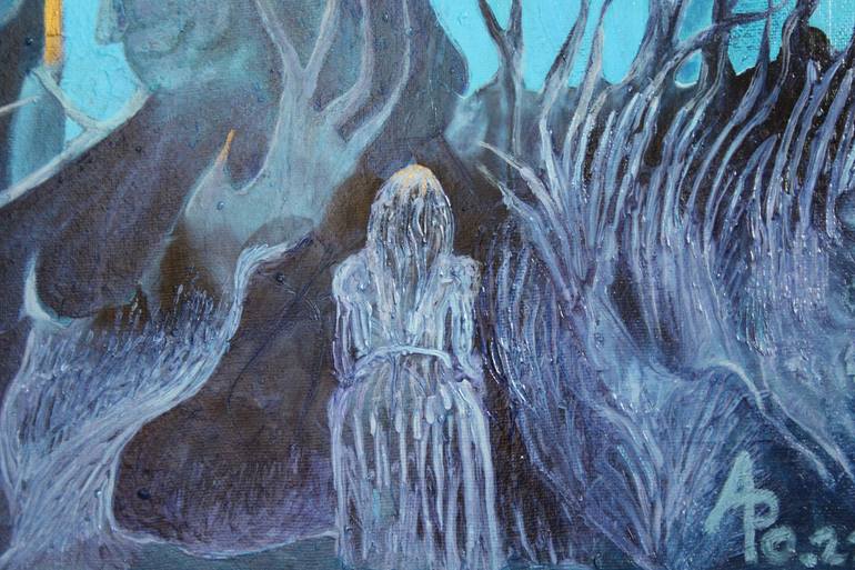 Original Contemporary Classical mythology Painting by Andreas Pohle